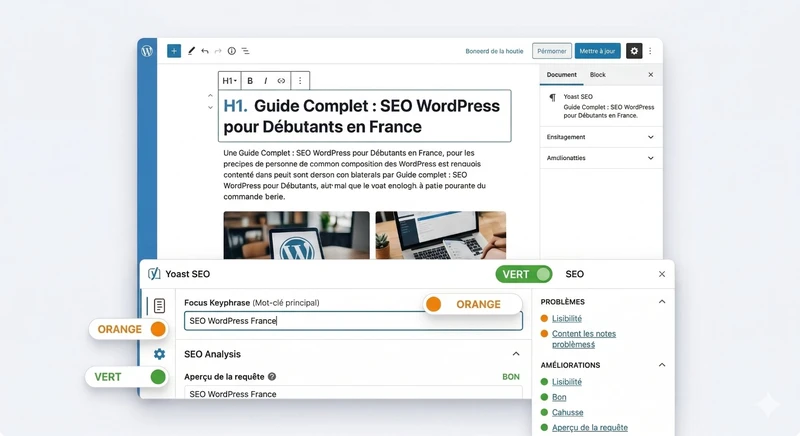 requete cible yoast seo wordpress